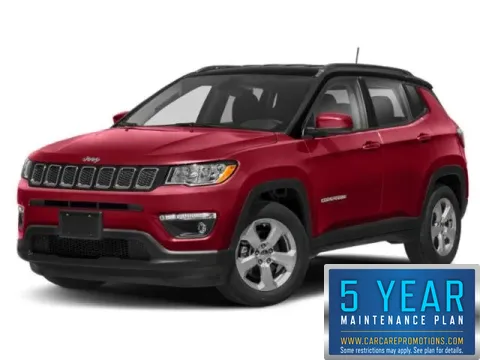 Red 2018 Jeep Compass Latitude for sale in Hobart, IN