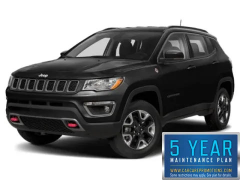 Black 2018 Jeep Compass Trailhawk for sale in Hobart, IN