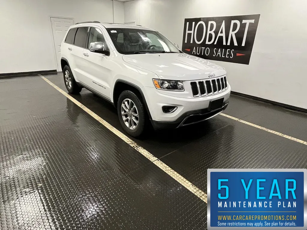 White 2014 Jeep Grand Cherokee Limited for sale in Hobart, IN