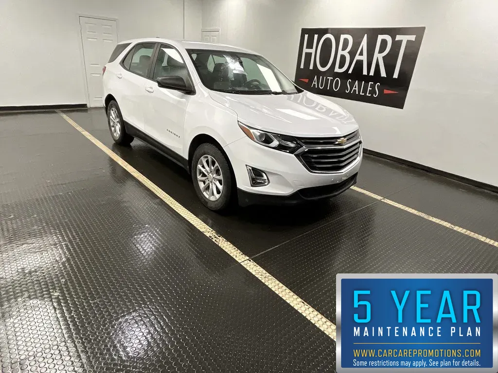 White 2020 Chevrolet Equinox LS for sale in Hobart, IN