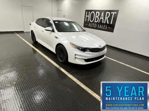 White 2018 Kia Optima LX for sale in Hobart, IN