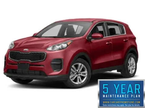 Red 2018 Kia Sportage LX for sale in Hobart, IN