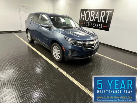 Blue 2024 Chevrolet Equinox LT for sale in Hobart, IN