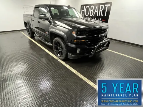 Black 2017 Chevrolet Silverado 1500 LT for sale in Hobart, IN