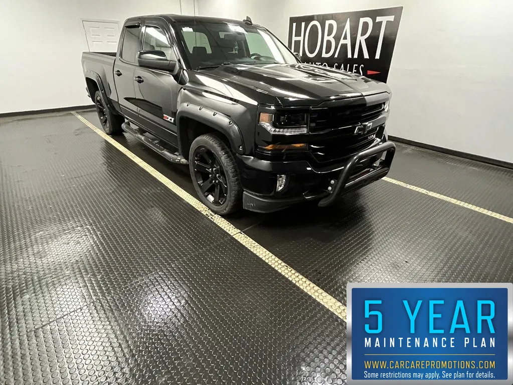 Black 2017 Chevrolet Silverado 1500 LT for sale in Hobart, IN
