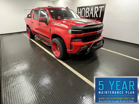 Red 2021 Chevrolet Silverado 1500 Custom for sale in Hobart, IN
