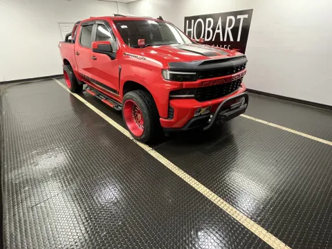 Red 2021 Chevrolet Silverado 1500 Custom for sale in Hobart, IN