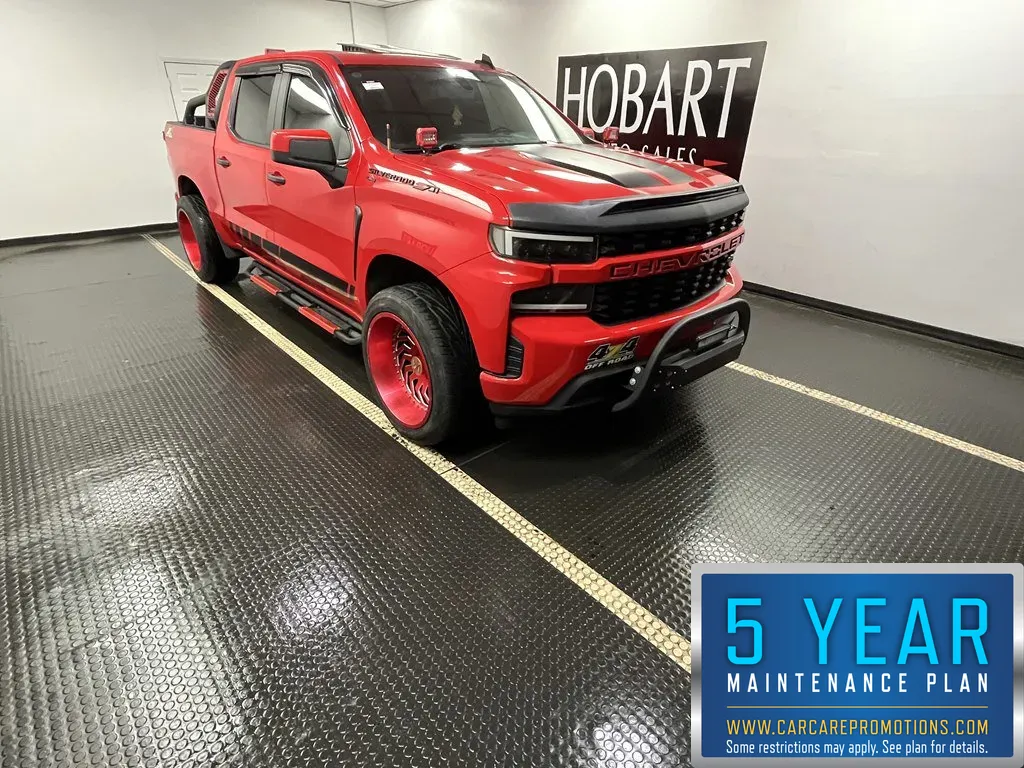 Red 2021 Chevrolet Silverado 1500 Custom for sale in Hobart, IN