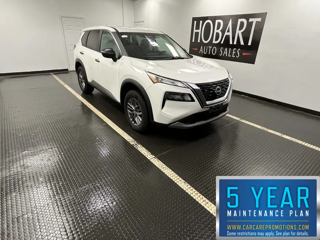 White 2023 Nissan Rogue S for sale in Hobart, IN