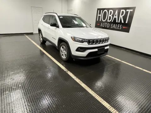 White 2024 Jeep Compass Latitude for sale in Hobart, IN