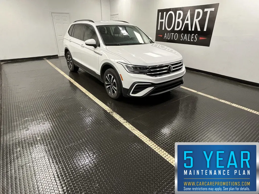 White 2022 Volkswagen Tiguan S for sale in Hobart, IN