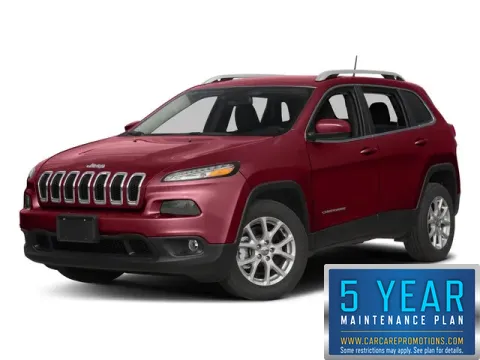 Red 2016 Jeep Cherokee Latitude for sale in Hobart, IN