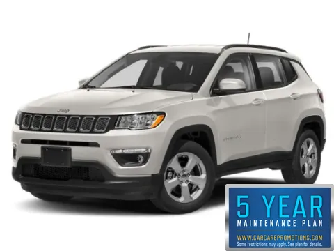 White 2018 Jeep Compass Latitude for sale in Hobart, IN