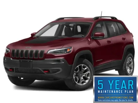 Red 2019 Jeep Cherokee Trailhawk for sale in Hobart, IN