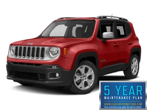 Red 2016 Jeep Renegade Limited for sale in Hobart, IN