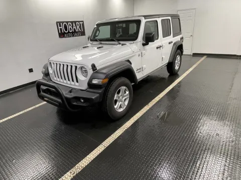 Another view of 2021 Jeep Wrangler Unlimited Sport S for sale in Hobart, IN at Hobart Auto Sales