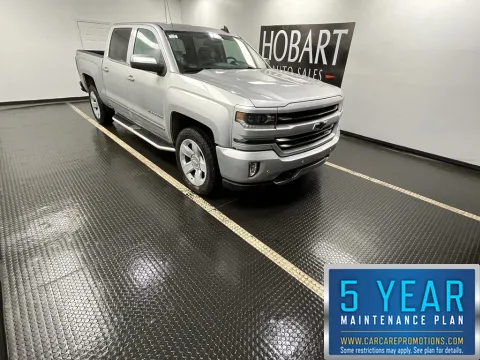 Silver 2017 Chevrolet Silverado 1500 LTZ for sale in Hobart, IN