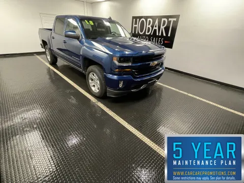 Blue 2018 Chevrolet Silverado 1500 LT for sale in Hobart, IN
