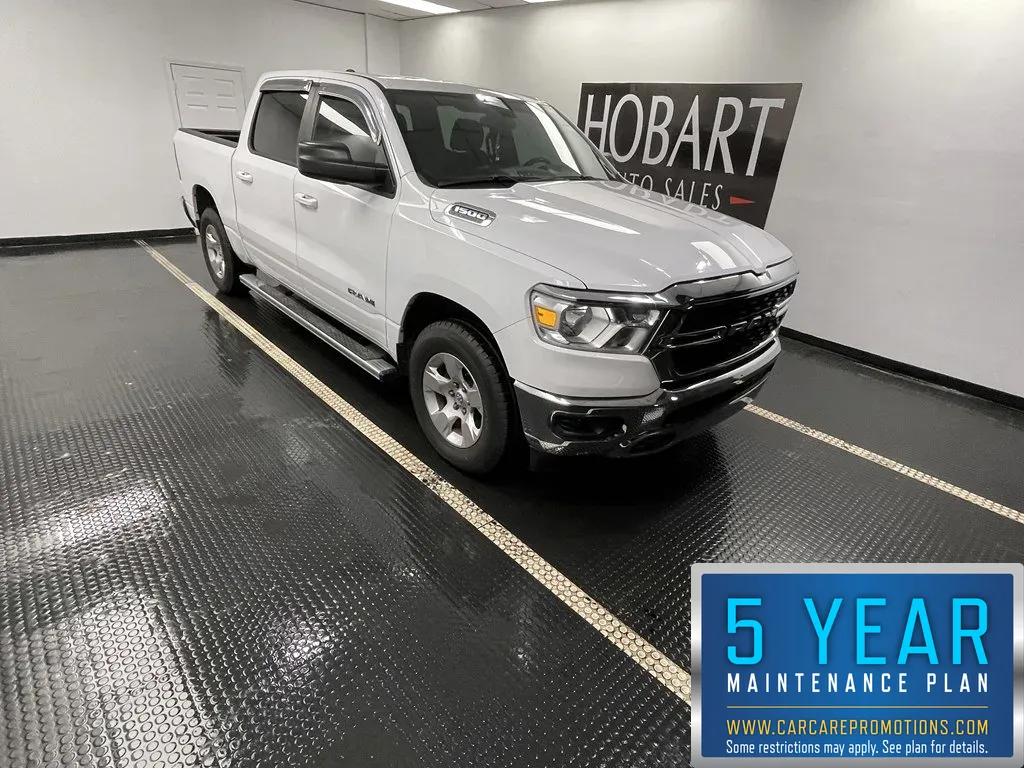 White 2022 Ram 1500 Big Horn for sale in Hobart, IN