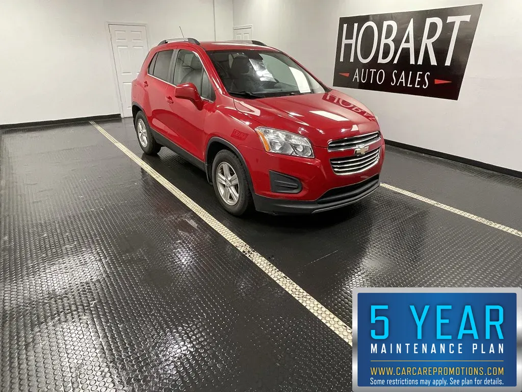 Red 2016 Chevrolet Trax LT for sale in Hobart, IN