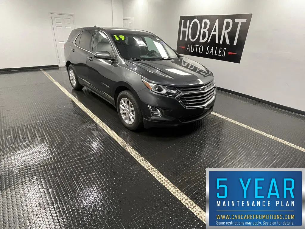 Gray 2019 Chevrolet Equinox LT for sale in Hobart, IN