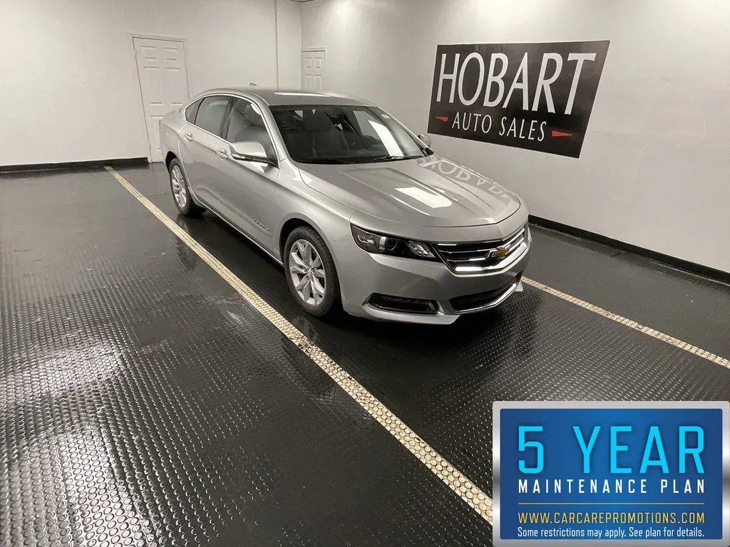 Silver 2018 Chevrolet Impala LT for sale in Hobart, IN