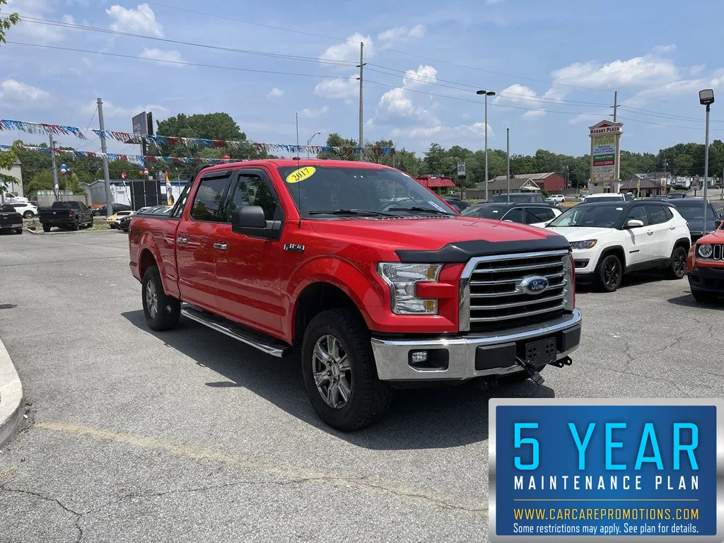 Red 2017 Ford F-150 for sale in Hobart, IN