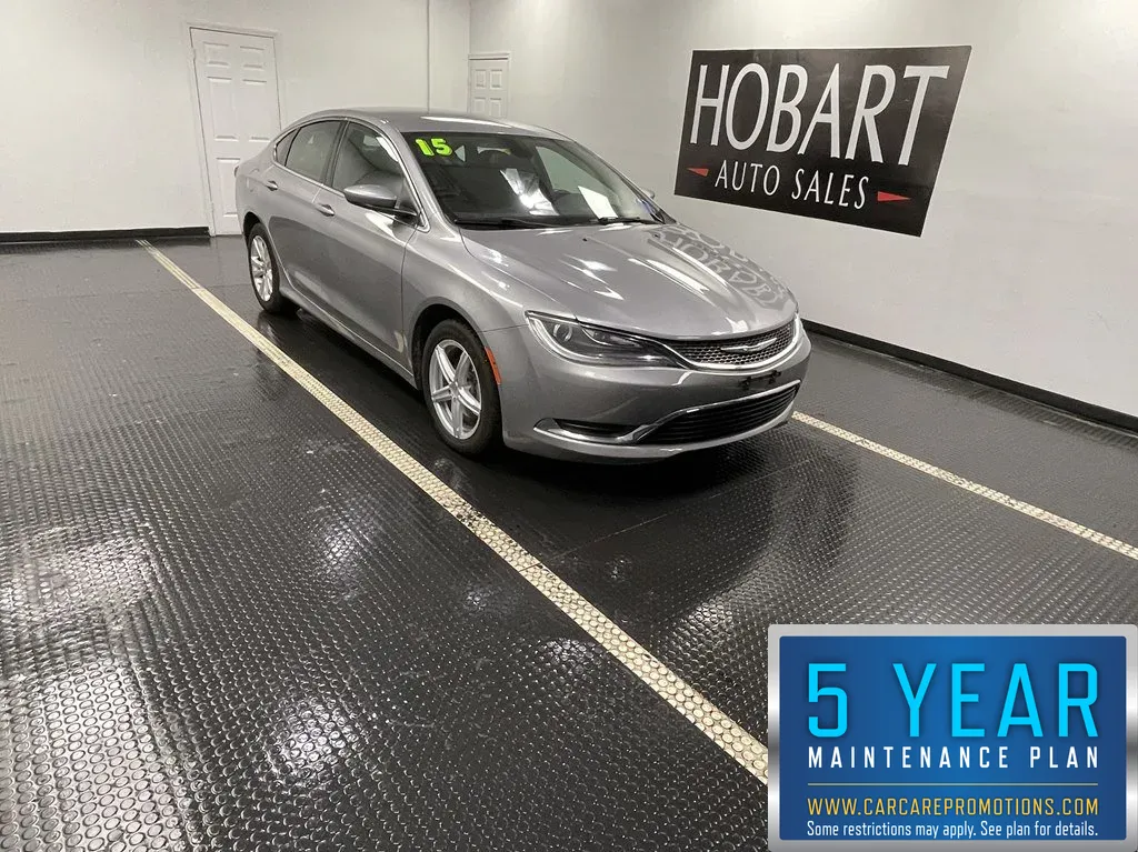 Silver 2015 Chrysler 200 Limited for sale in Hobart, IN