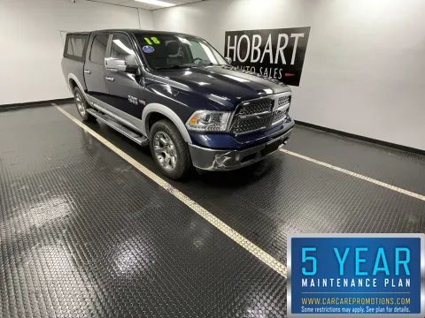 Blue 2018 Ram 1500 Laramie for sale in Hobart, IN