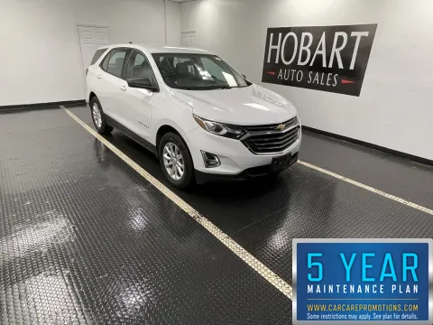 White 2019 Chevrolet Equinox LS for sale in Hobart, IN