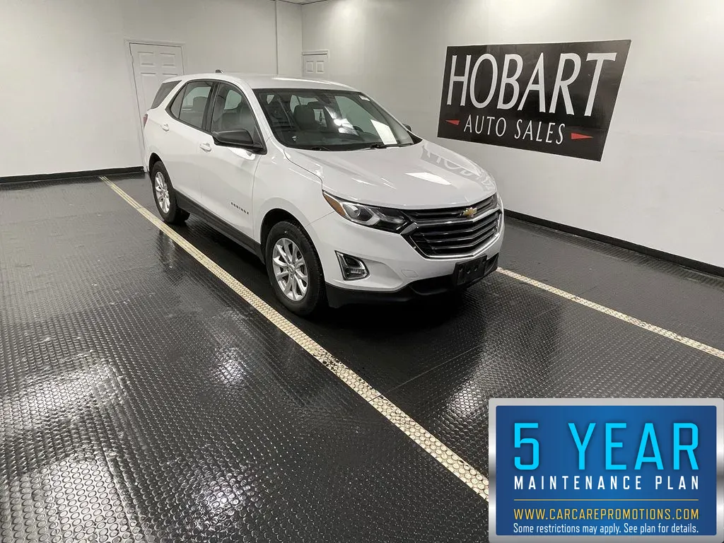 White 2019 Chevrolet Equinox LS for sale in Hobart, IN