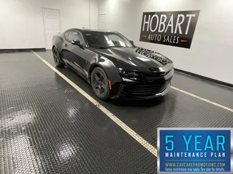 Black 2018 Chevrolet Camaro 1LS for sale in Hobart, IN
