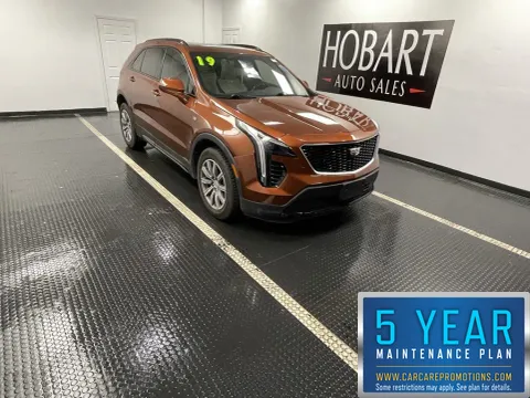 Orange 2019 Cadillac XT4 AWD Sport for sale in Hobart, IN