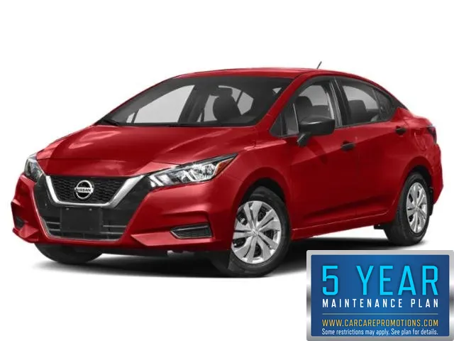 Red 2022 Nissan Versa SV for sale in Hobart, IN