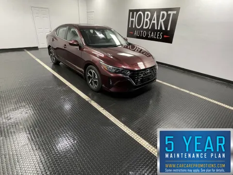 Red 2024 Nissan Sentra SV for sale in Hobart, IN