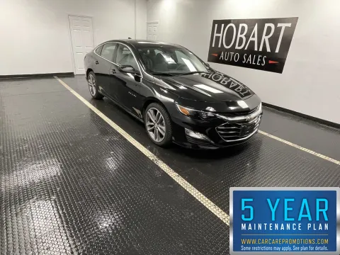 Black 2023 Chevrolet Malibu LT for sale in Hobart, IN
