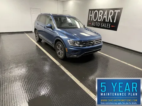 Blue 2018 Volkswagen Tiguan for sale in Hobart, IN