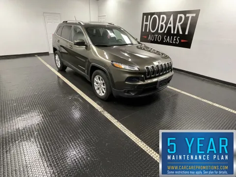 Green 2015 Jeep Cherokee Latitude for sale in Hobart, IN