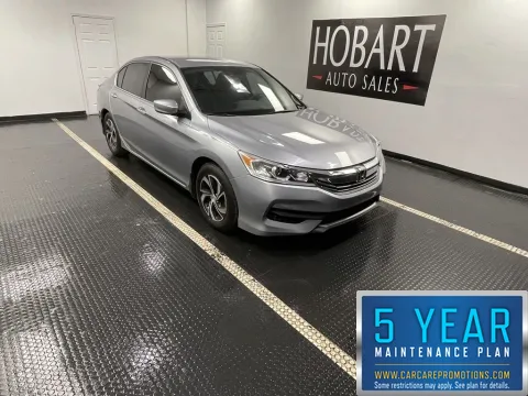 Silver 2017 Honda Accord Sedan LX for sale in Hobart, IN