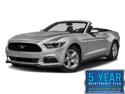 White 2017 Ford Mustang EcoBoost Premium for sale in Hobart, IN