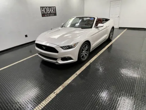 Another view of 2017 Ford Mustang EcoBoost Premium for sale in Hobart, IN at Hobart Auto Sales