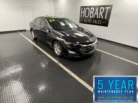 Black 2023 Chevrolet Malibu LT for sale in Hobart, IN