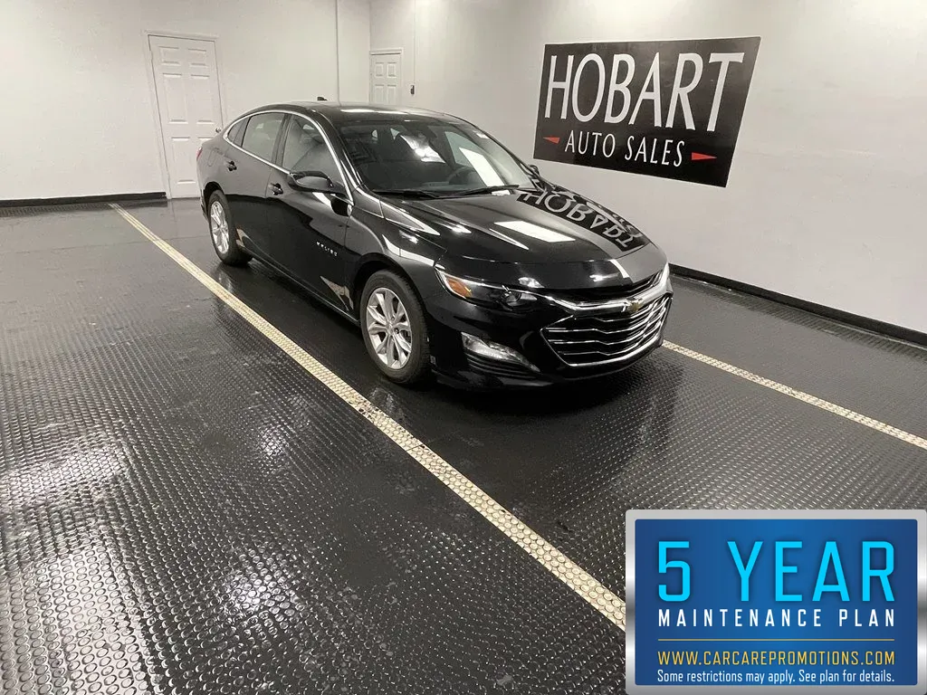 Black 2023 Chevrolet Malibu LT for sale in Hobart, IN