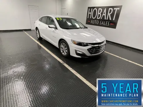White 2023 Chevrolet Malibu LT for sale in Hobart, IN