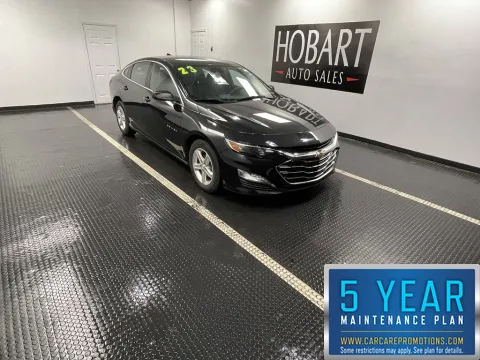 Black 2023 Chevrolet Malibu LT for sale in Hobart, IN