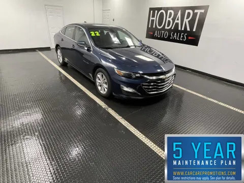 Blue 2022 Chevrolet Malibu LT for sale in Hobart, IN