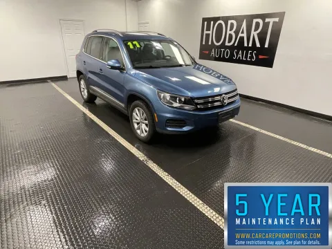 Blue 2017 Volkswagen Tiguan Wolfsburg Edition for sale in Hobart, IN