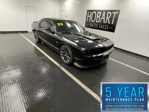 Black 2020 Dodge Challenger R/T Scat Pack for sale in Hobart, IN