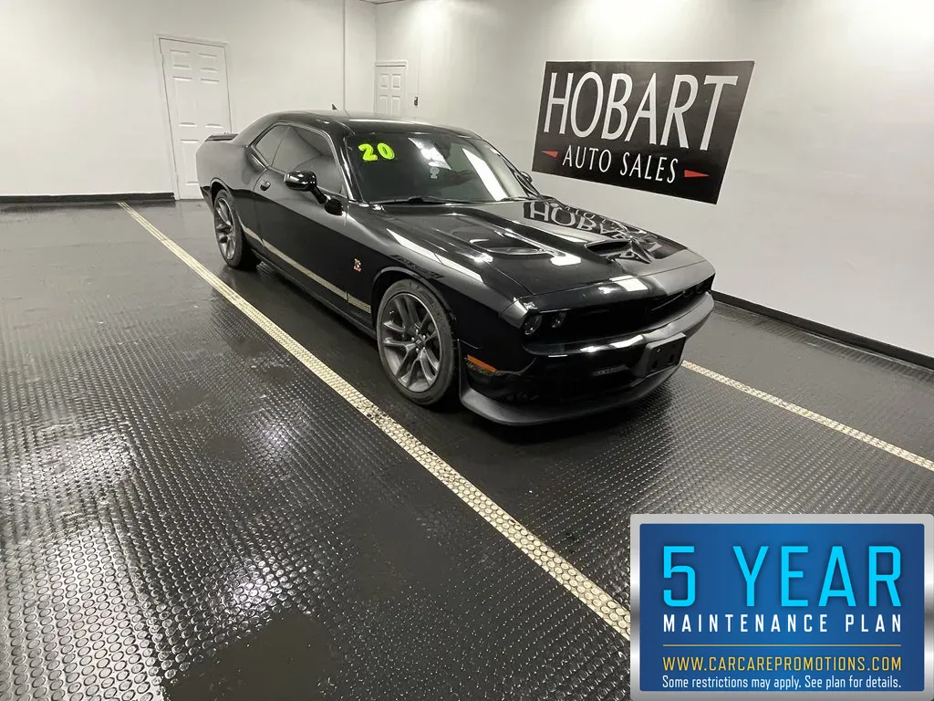 Black 2020 Dodge Challenger R/T Scat Pack for sale in Hobart, IN