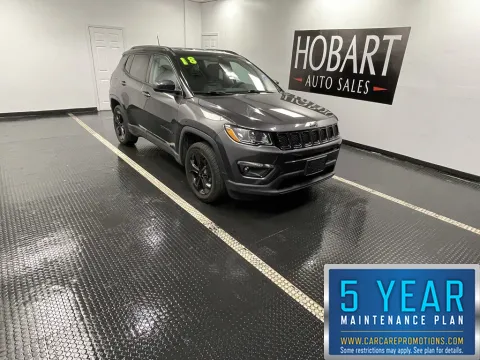 Gray 2018 Jeep Compass Altitude for sale in Hobart, IN